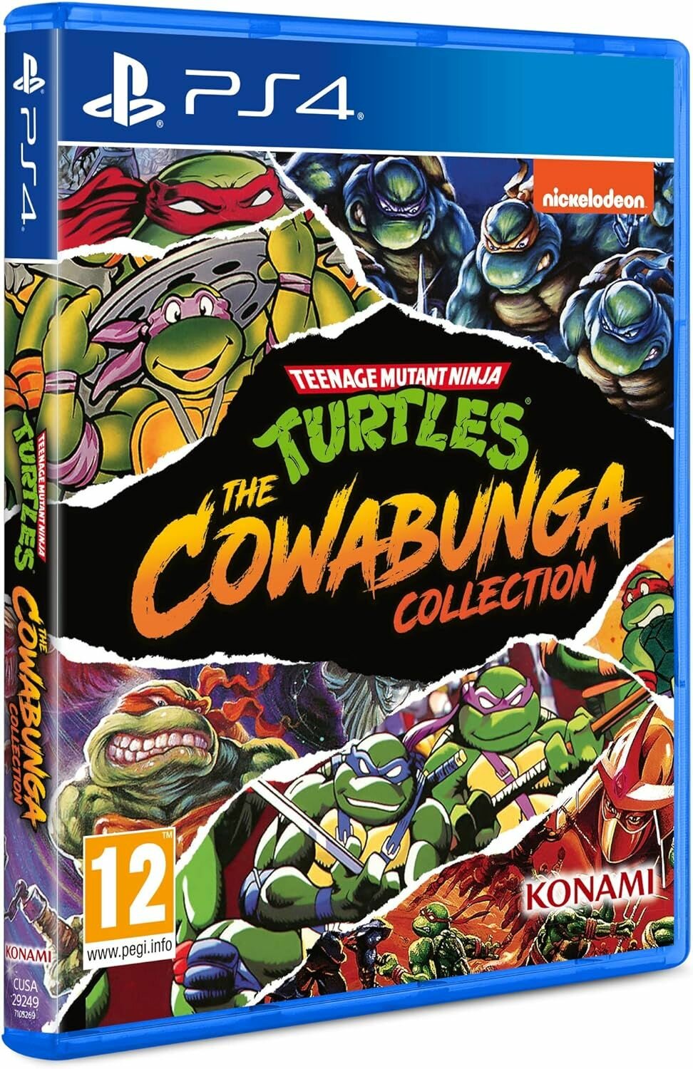 Игра PS4 Teenage Mutant Ninja Turtles: The Cowabunga Collection