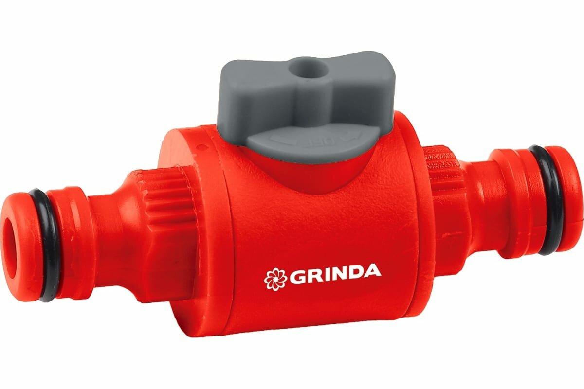 Клапан регулирующий GRINDA GV-1, ударопрочный пластик, штуцерный клапан (8-426349)