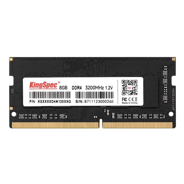 Оперативная память KINGSPEC KS2666D4N12008G DDR4 - 1x 8ГБ 2666МГц, для ноутбуков (SO-DIMM)