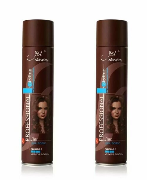 Сибиар Лак для волос Flexible chocolate maxi №4 ультрасильная фиксация, 300 мл, 2 шт