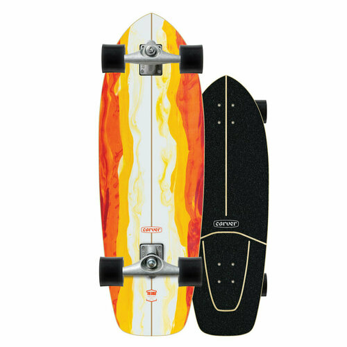 Серфскейт CARVER CX FIREFLY SURFSKATE COMPLETE 30.25 32 surf skate board large maple deck s7 truck complete surfskate skateboard outdoor carving surfing cruiser board longboard