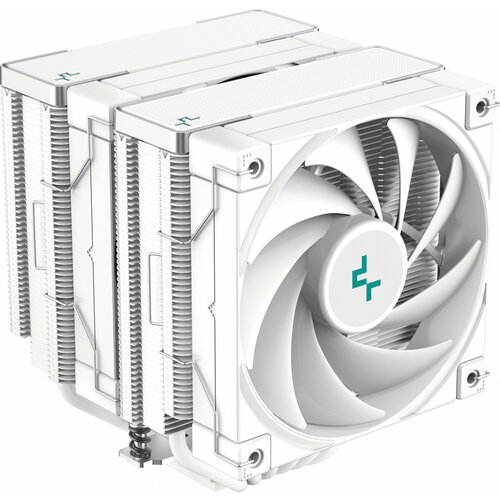 Устройство охлаждения(кулер) Deepcool AK620 Wh Soc-AM5/AM4/1151/1200/2066/1700 4-pin 28dB Al+Cu 260W 1456gr Ret водяное охлаждение frostflow x 240 lite soc 1700 am5 am4 1151 1200 2066 al 250w