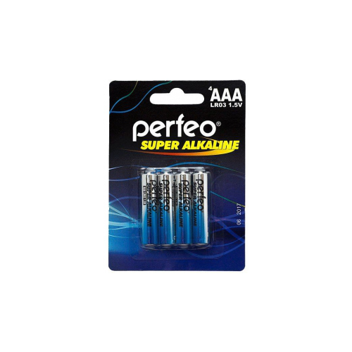 Элемент питания 286 Perfeo LR03 Super Alkaline цена за 1 батарейку perfeo lr03 10bl super alkaline отрывной 10 шт в уп ке