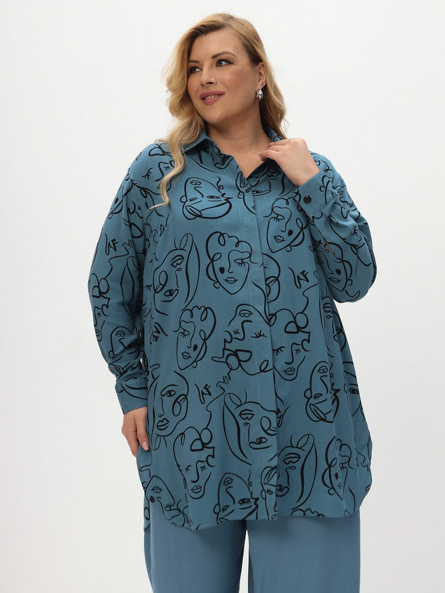 Комплект одежды La Via Estelar, размер 58, синий — фото 1