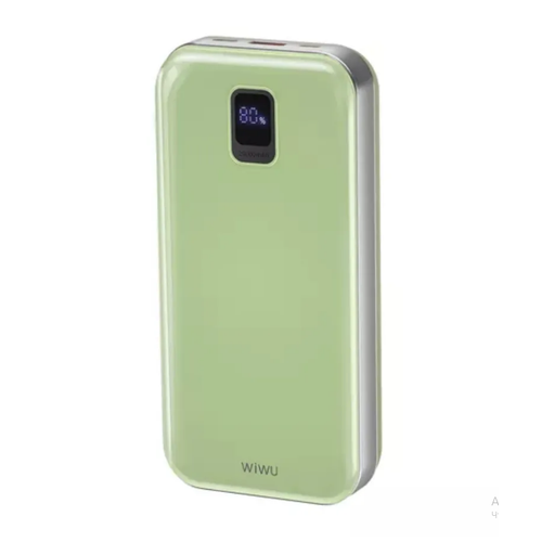 Внешний Аккумулятор WIWU JC-16 DUAL PORT USB C 20W ULTRA-FAST CHARGE Power Bank 10000 mAh GREEN 2450₽