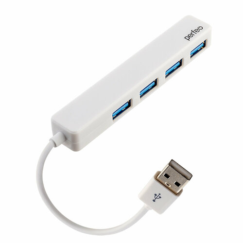 PF-H038 USB-HUB 4 Port белый