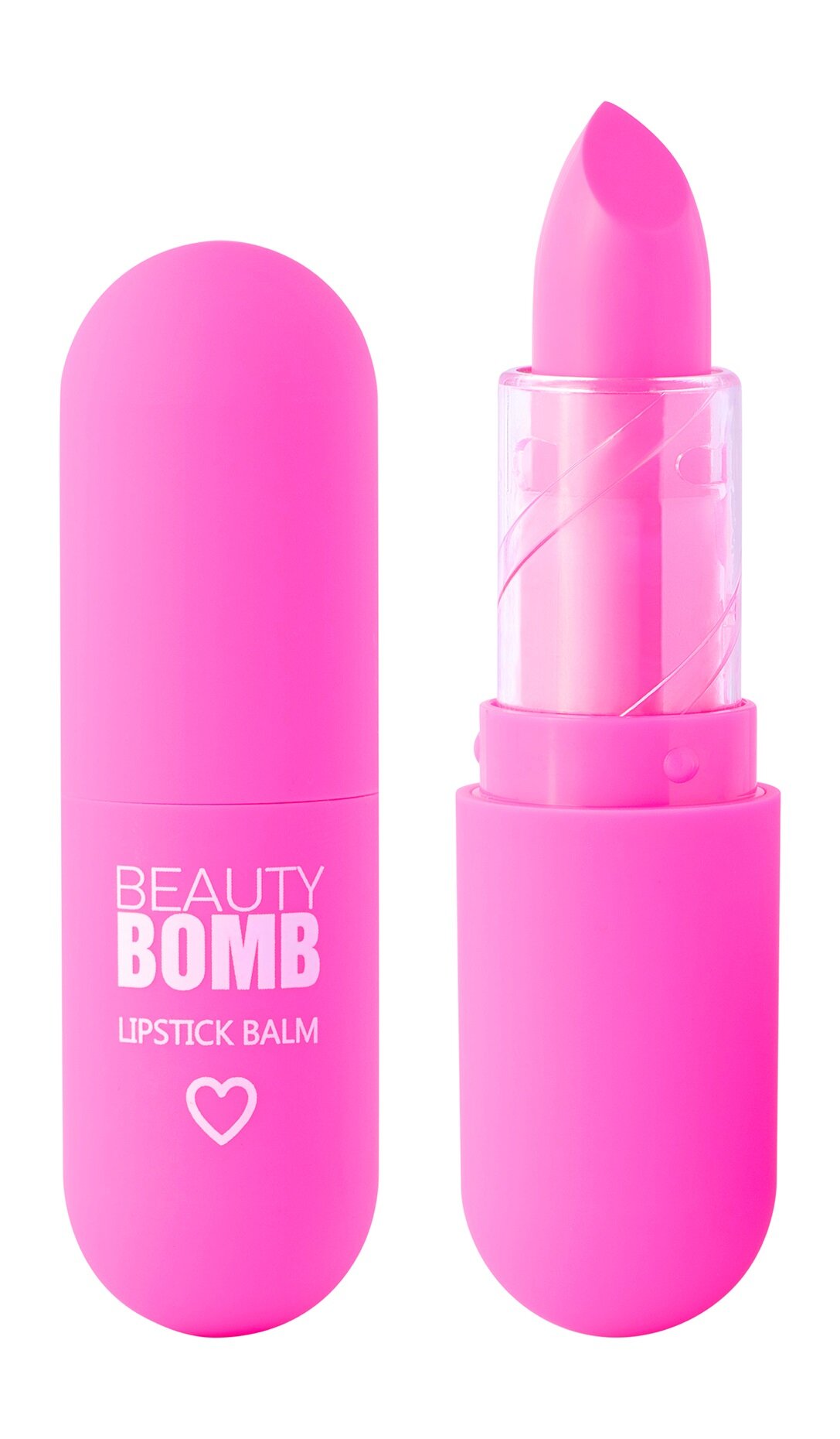 фото BEAUTY BOMB Помада-бальзам для губ Color Lip Balm, 4 г, 01 Сакура