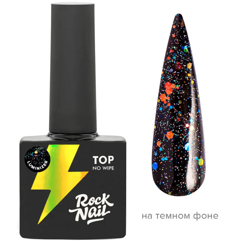 ROCKNAIL, Топ без липкого слоя Luminizer, 10 мл