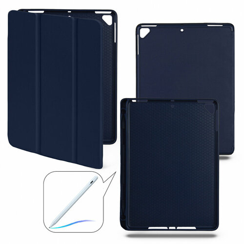 Чехол-книжка iPad Air 2 Smart Case (Pencil) Dark Blue №12 чехол 15 6 case logic dark green 3204459 refpc116gre