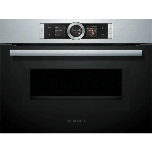 Духовой шкаф Bosch Serie 8 CMG656BS1 серебристый 19107600₽