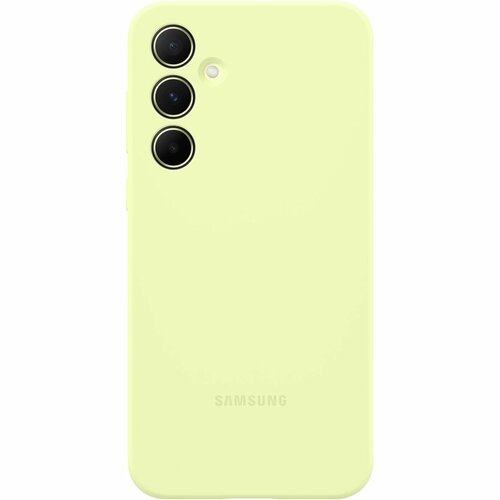 Чехол Samsung Silicone Cover для Galaxy A55 Lime 1pcs remote control silicone protective cover case silicone cover for samsung smart tv voice version ua55ku6300j ua65ks9800