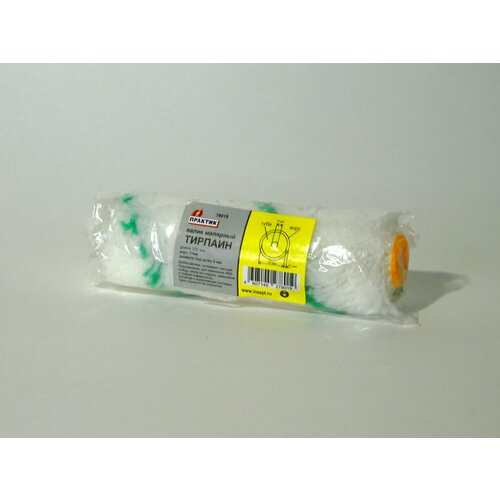 Мини-валик малярный тирпаин Практик цилиндр 15х100мм ворс 11мм -78019- 2шт 231₽