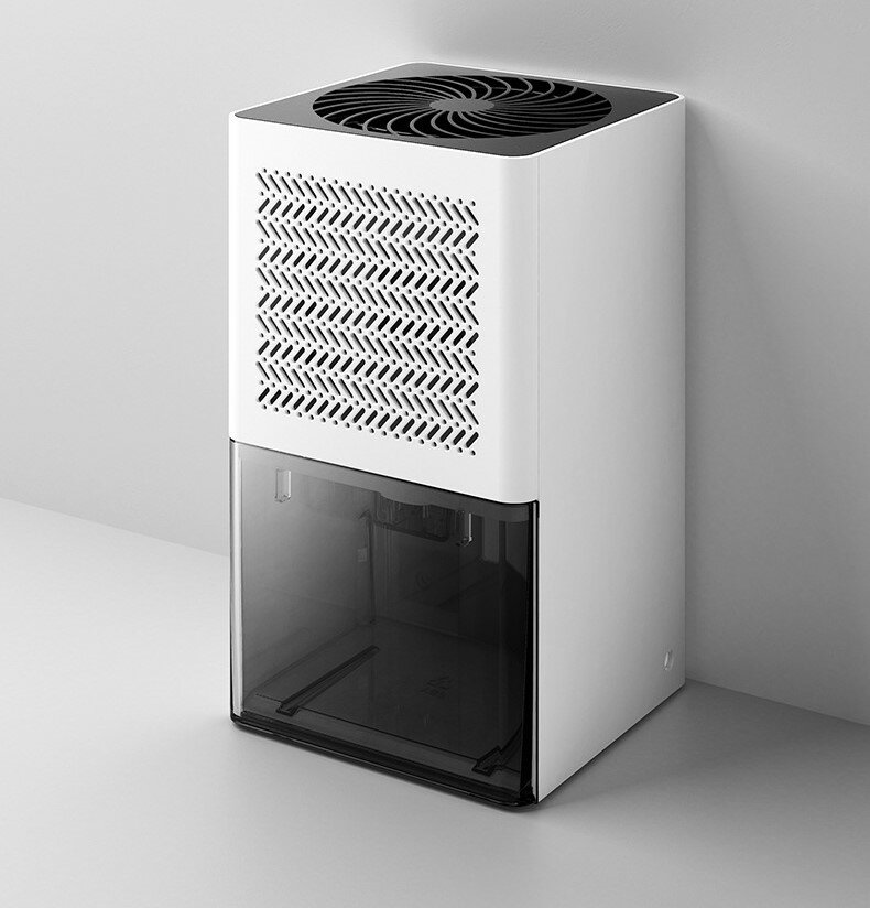 Осушитель воздуха для дома Dehumidifier, 1000 мл, белый, защита от влаги конденсата и образования плесени, до 30 кв.м