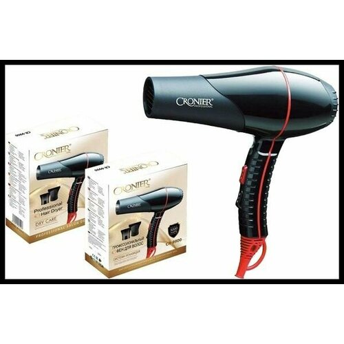 Фен профессиональный надежный и функциональный для укладки волос С 3 режимами скорости и температурного контроля 300000₽