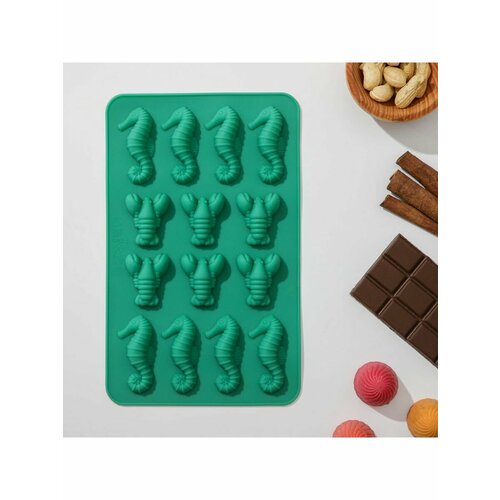 Форма для льда и кондитерских украшений Морской мир 431₽