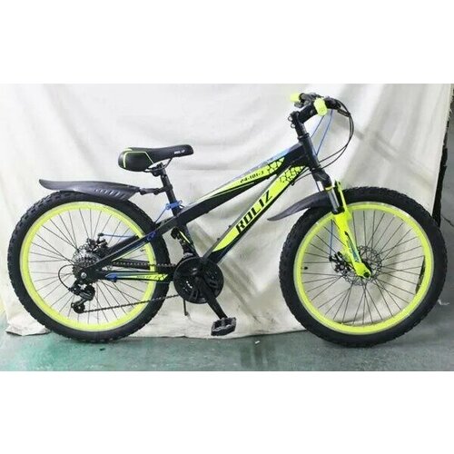 Велосипед 24 ROLIZ 115 21ск алюм черный 19990₽