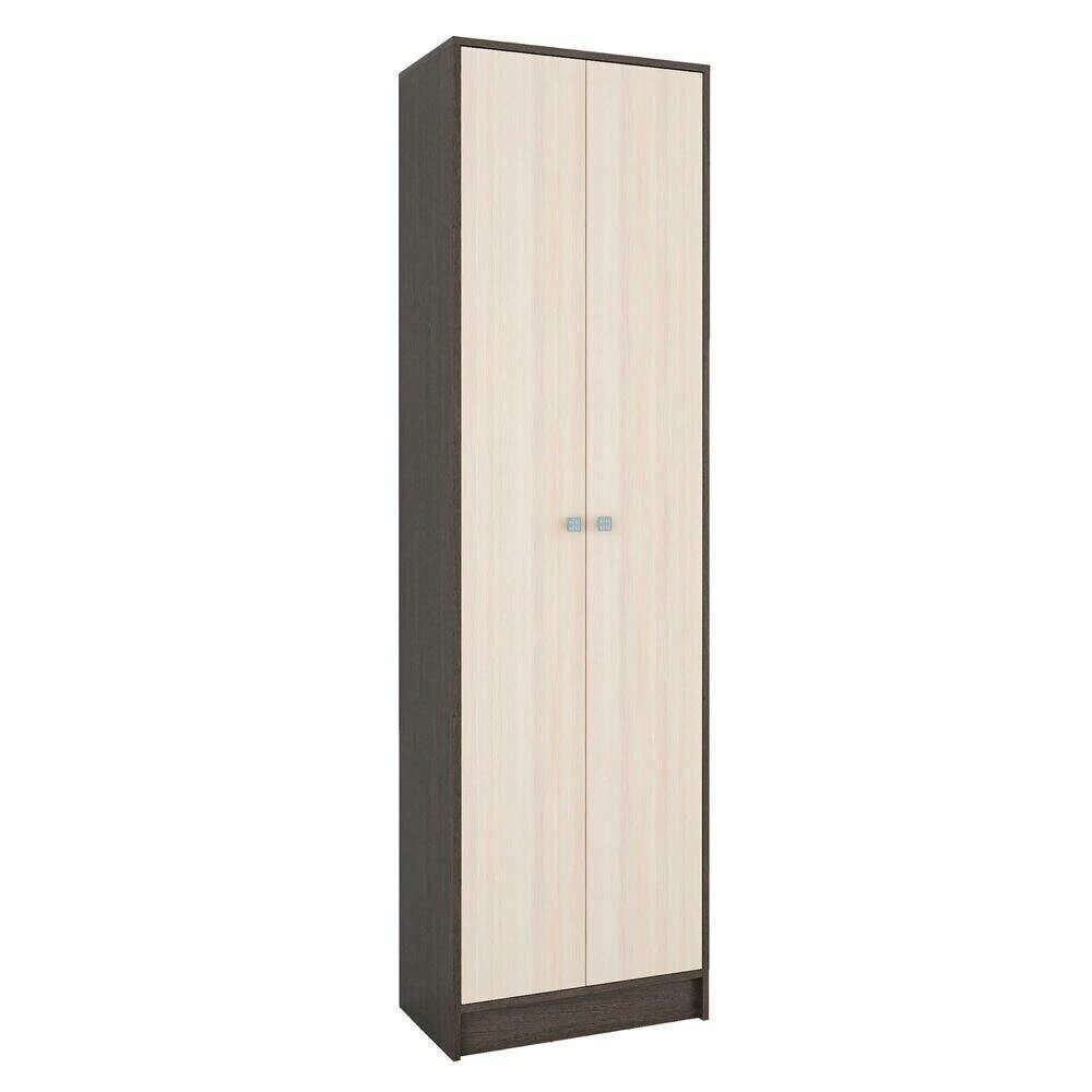 Шкаф для одежды двухдверный ЯПШ-1 «Ямайка», венге/дуб молочный (600х350х2100)