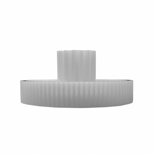 Малая шестерня для мясорубки Elenberg, Scarlett, Vitek, Дива, Ротор, D80мм, 78/14 зубьев, gearH37, h1059