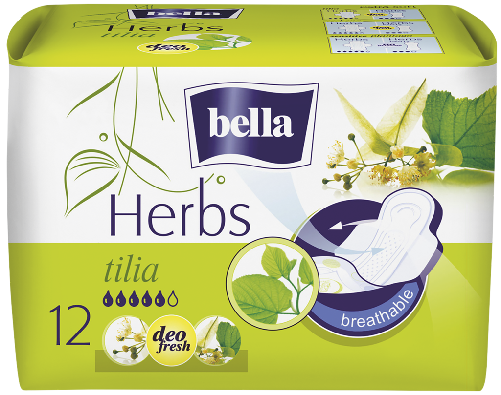 Прокладки BELLA Herbs Tilia Komfort Softiplait, 10шт