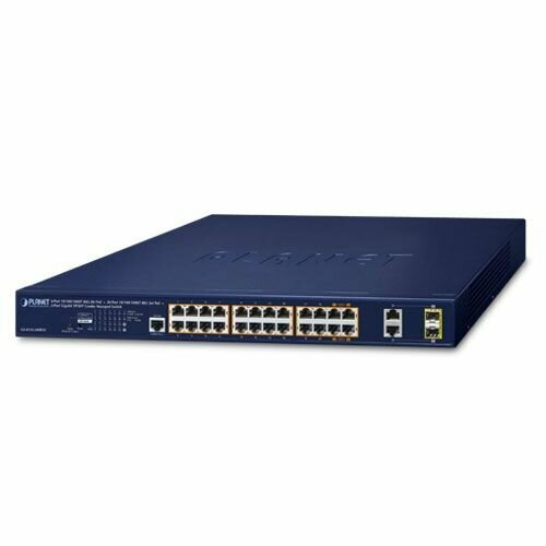 Коммутатор Planet GS-4210-24HP2C single fiber full gigabit poe switch 6 port 10 100 1000m 4 poe ports 1 rj45 port 1 sfp port 802 3af at total 65w