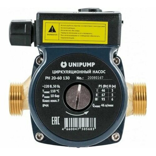 Насос UNIPUMP циркуляционный PН 20-60 130 66193