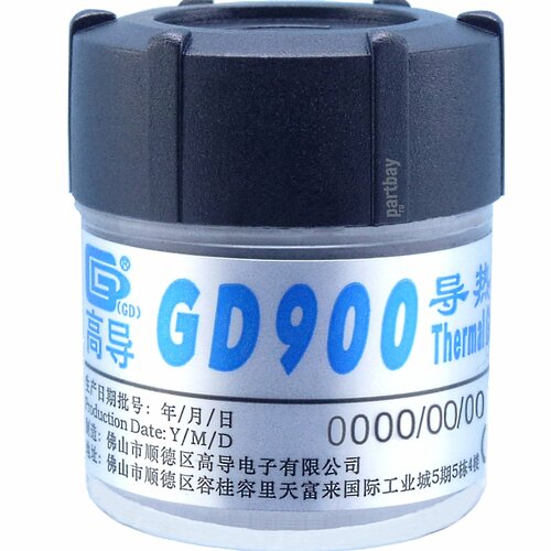термопаста alphacool rise thermal grease 4 г 6 вт мк Термопаста GD900 Thermal Grease (30г, банка)