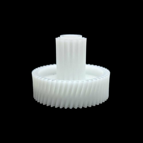 Шестерня для мясорубки Ротор Дива d-44 d-17 зуб 52_15 косой_прямой 499₽