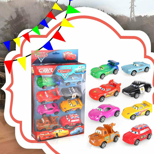 Молния Маквин Маккуин 8 шт Мэтр машинка /Джексон Шторм /монстр трак