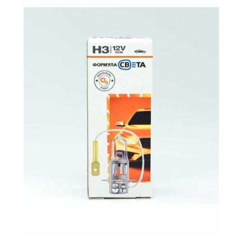 Лампа H3 12V 55W Pk22s 1 шт в упак 269₽