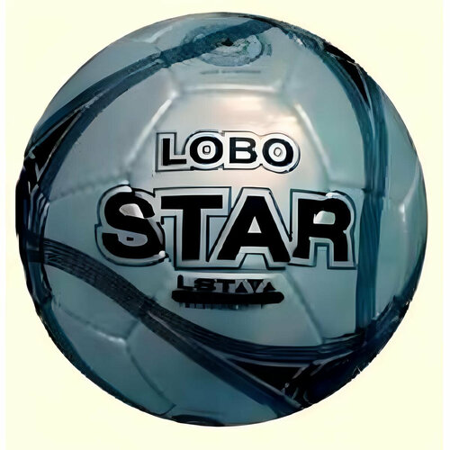 Мяч футбольный LOBO STAR, size5, PU,4-х сл,420гр. мяч футбольный 4 сл размер 5 22 см pu сшитый silapro