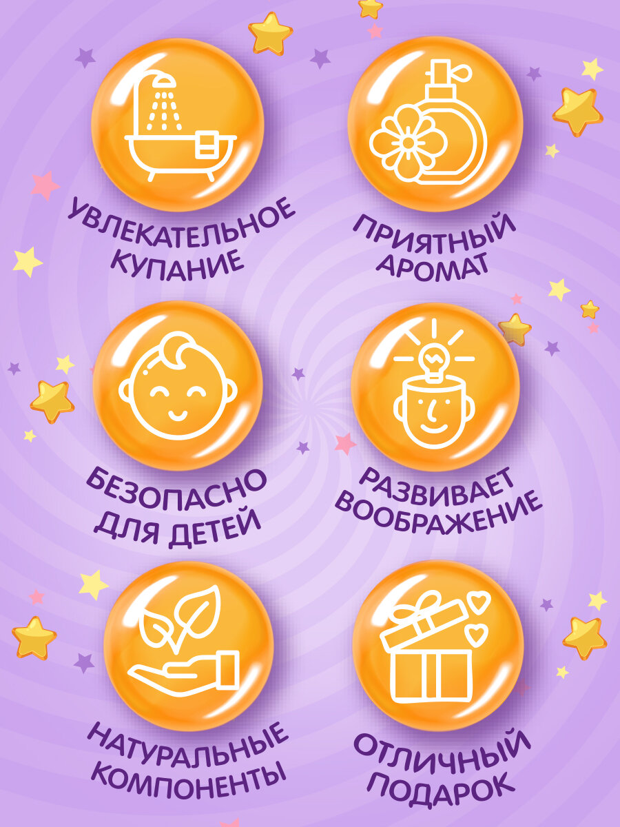 Бомбочки для ванны своими руками. Детский набор для опытов "Котик" — фото 1