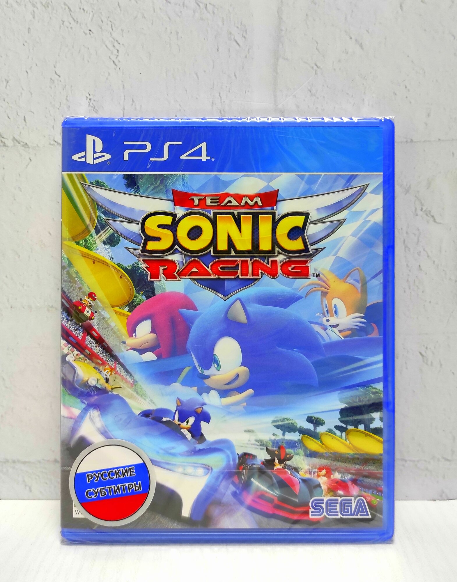 Sonic Team Racing Русские Субтитры Видеоигра на диске PS4 / PS5
