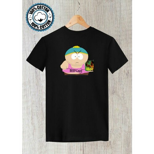 фото Футболка южный парк south park кмен, размер xxs, черный моя маikа