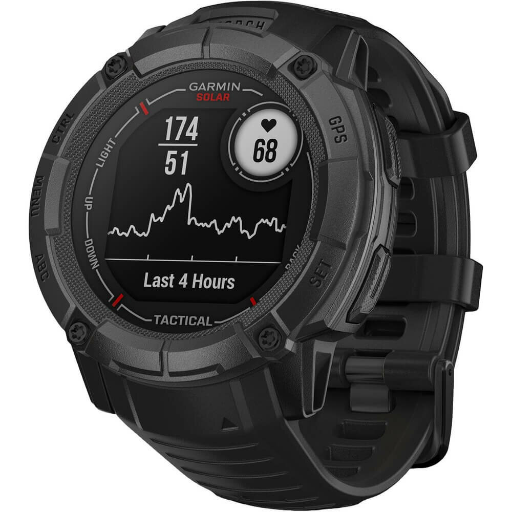 Смарт-часы Garmin Instinct 2X Solar Tactical Edition/Black (010-02805-03)