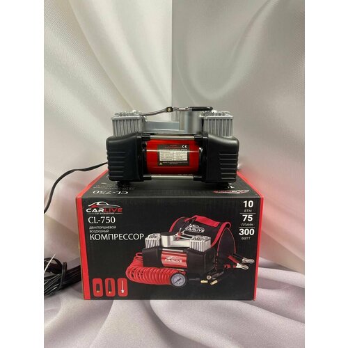 Компрессор для автомобиля электрический 75л 4160₽