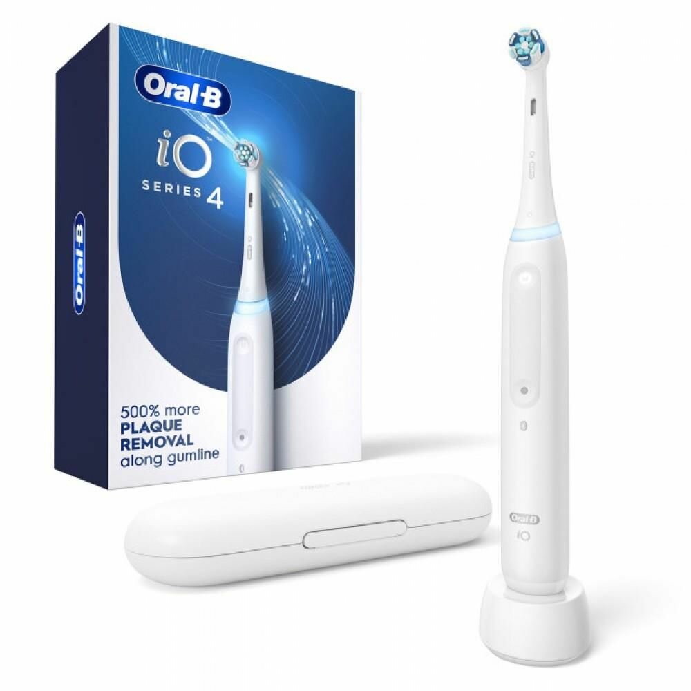 Электрическая зубная щетка ORAL-B IO4, белый