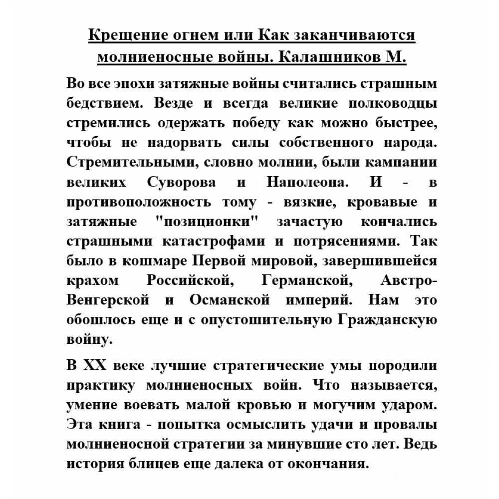 Крещение огнем, или Как заканчиваются молниеносные войны - фото №8