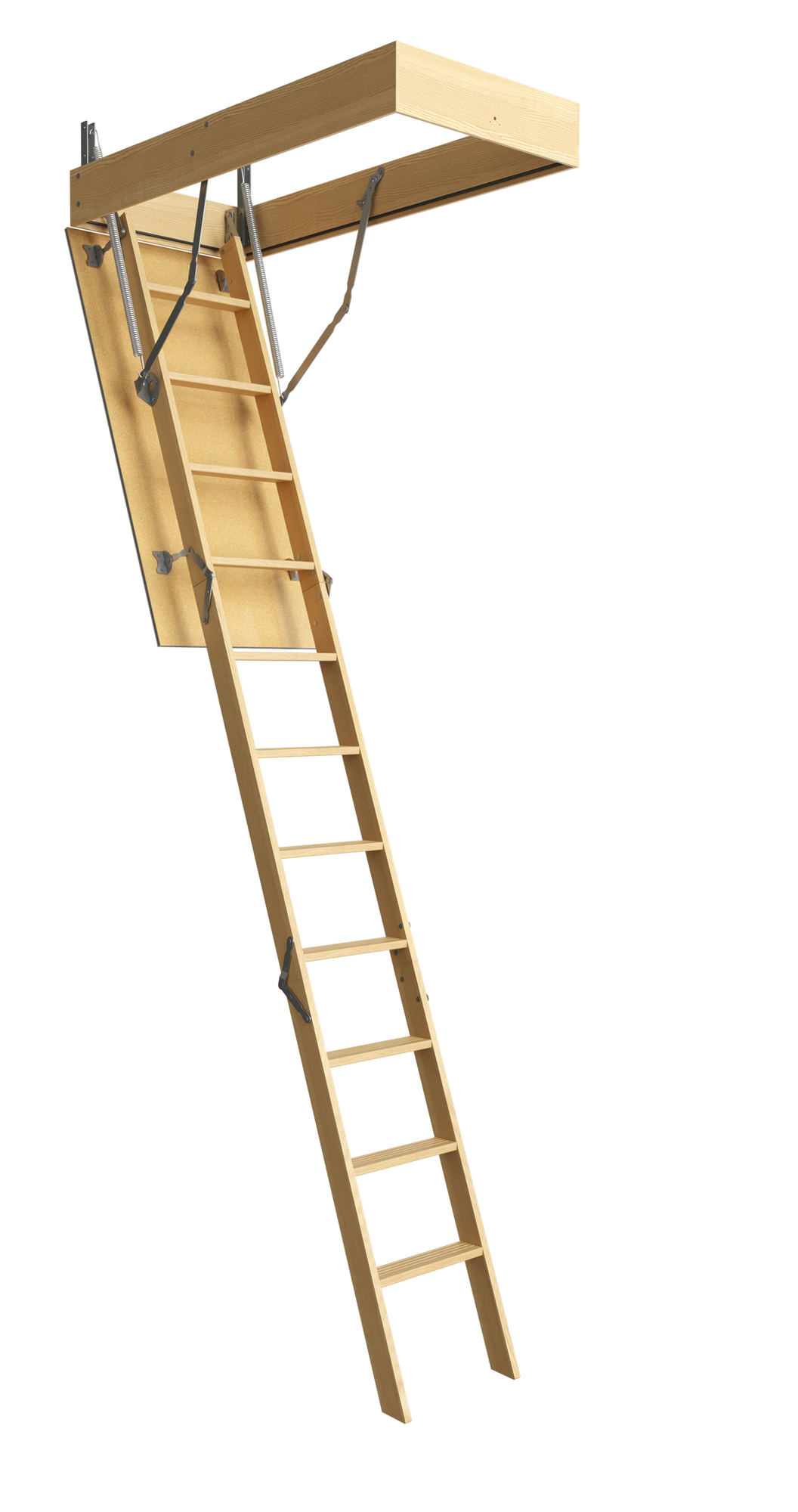 Чердачная лестница Docke DACHA 60х120х280см сосна металл максимальная нагрузка 150кг