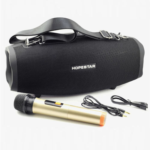 Bluetooth колонка HOPESTAR H1 Party портативная колонка hopestar party 130 с двумя беспроводными микрофонами белая