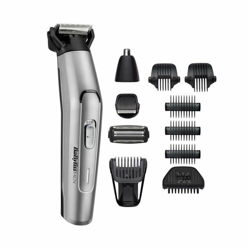 Триммер для волос BABYLISS MT861E, серебристый