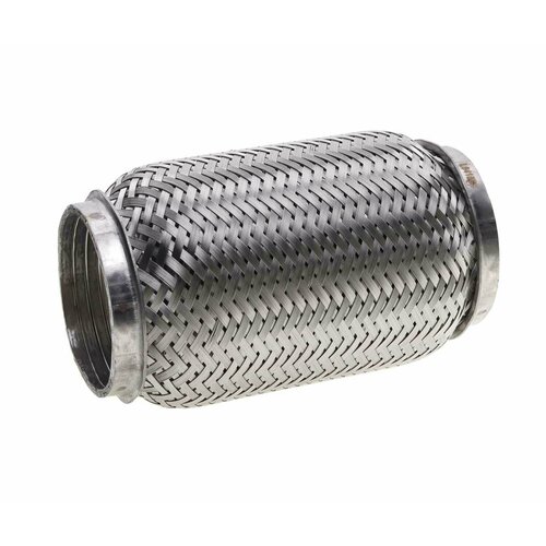 Гофра глушителя 64x150 трехслойная interlock нержавеющая сталь, VTL64150 IL, мзгс