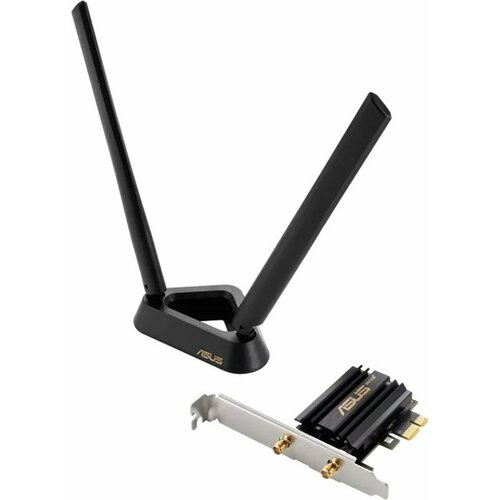 wi fi адаптер asus pce axe59bt eu 90ig07i0 mo0b00 Сетевой адаптер ASUS 90IG07I0-MO0B00 PCE-AXE59BT/EU , RTL