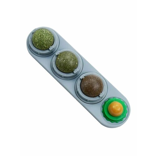 PerseiLine Лакомство для кошек ассорти 4 разных вкуса с кош мятой на подставке 1132₽