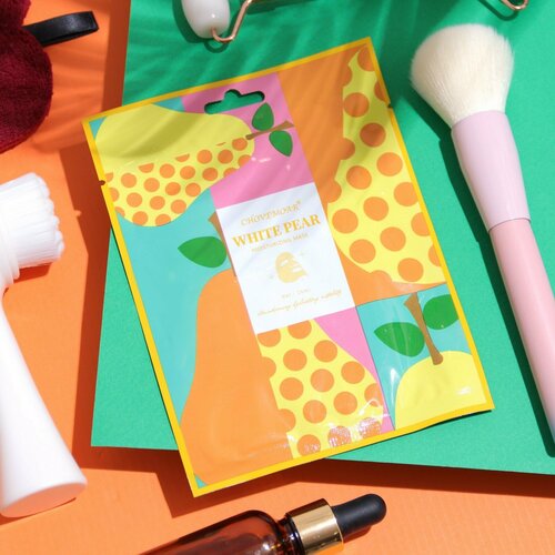 Маска тканевая увлажняющая для лица c экстрактом груши (2шт.)