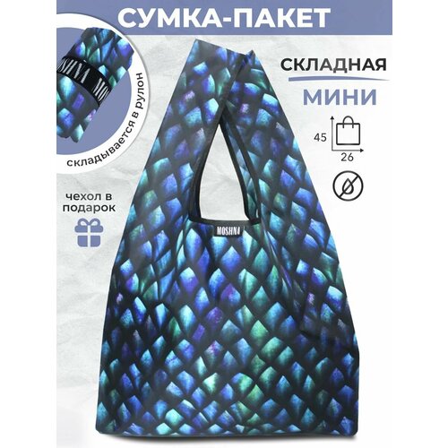 Сумка MOSHNA, синий, зеленый, черный