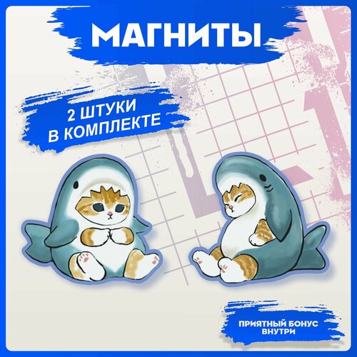 Магниты для доски Котики 280₽