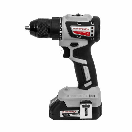 Аккумуляторный шуруповерт ударный Интерскол ДАУ-1318В 80 18В 1акк 40 Ahз у 17068₽