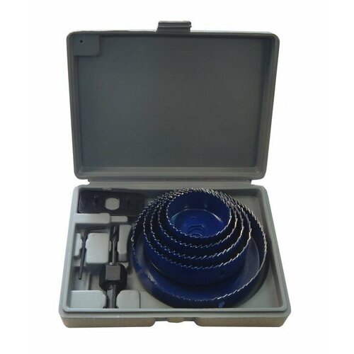 Набор пил кольцевых по дереву и пластику 8пр647689102127мм в пластиковом кейсе Forsage F-HS08 1085₽