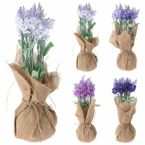 Растение искусственное Лаванда в горшке 26см в асс-те 2525₽