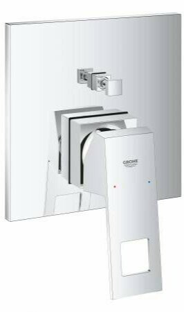 Смеситель для ванны Grohe Eurocube 24062000 (внешняя монтажная часть)